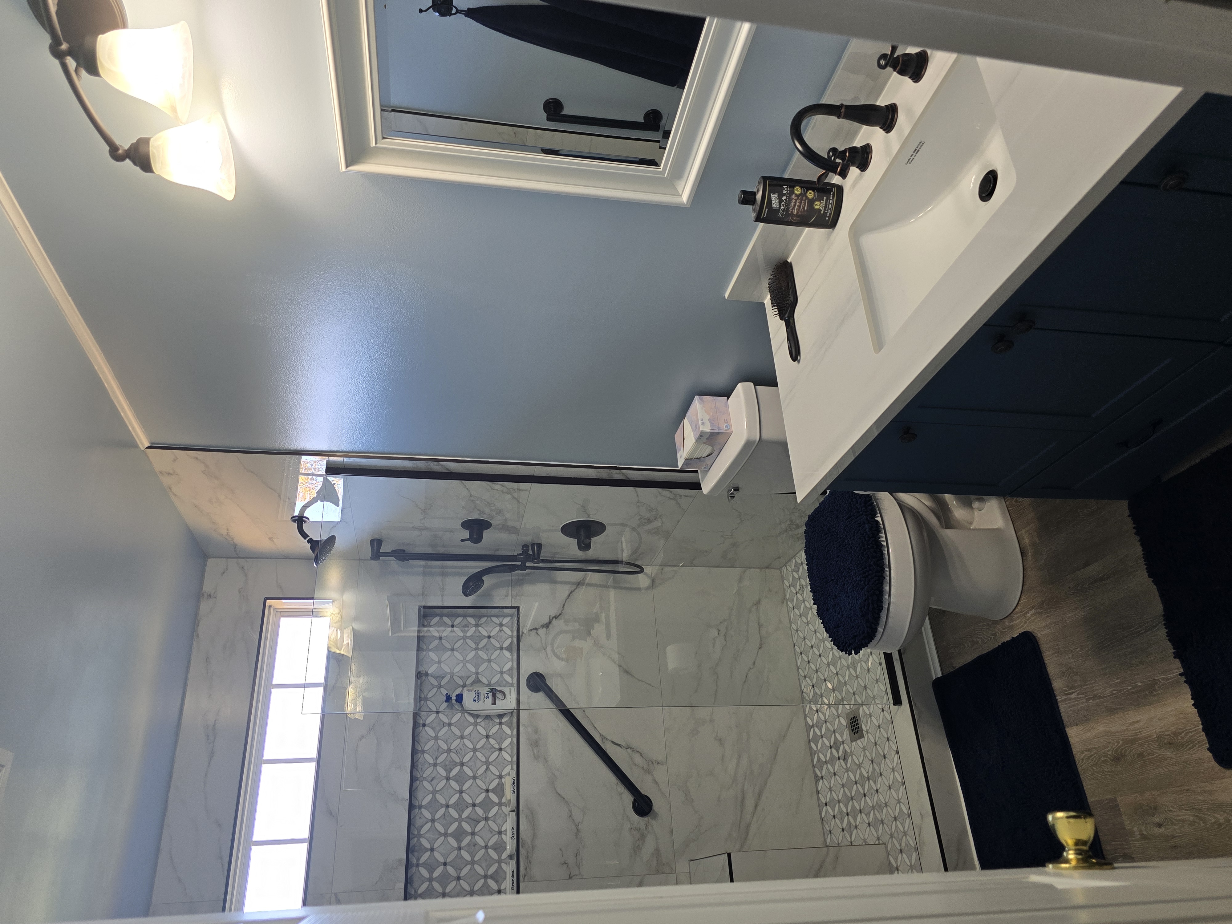 Bathroom 3 after complete master bathroom renovation